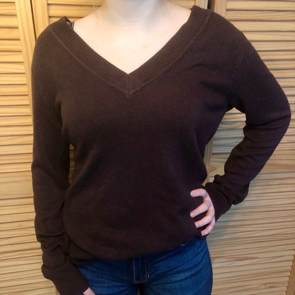 Soft maroon sweater